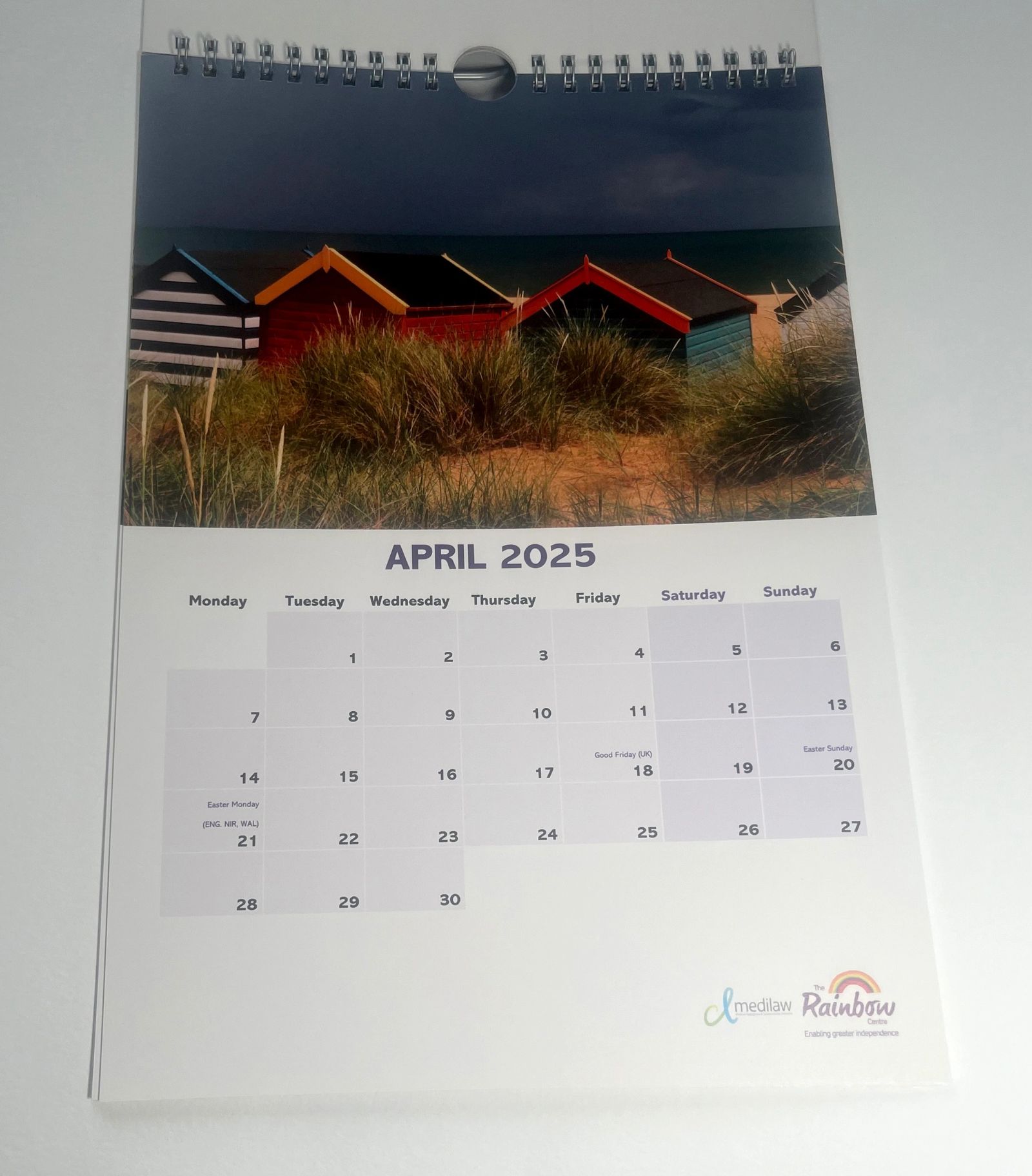 Rainbow Centre calendar – Calendars